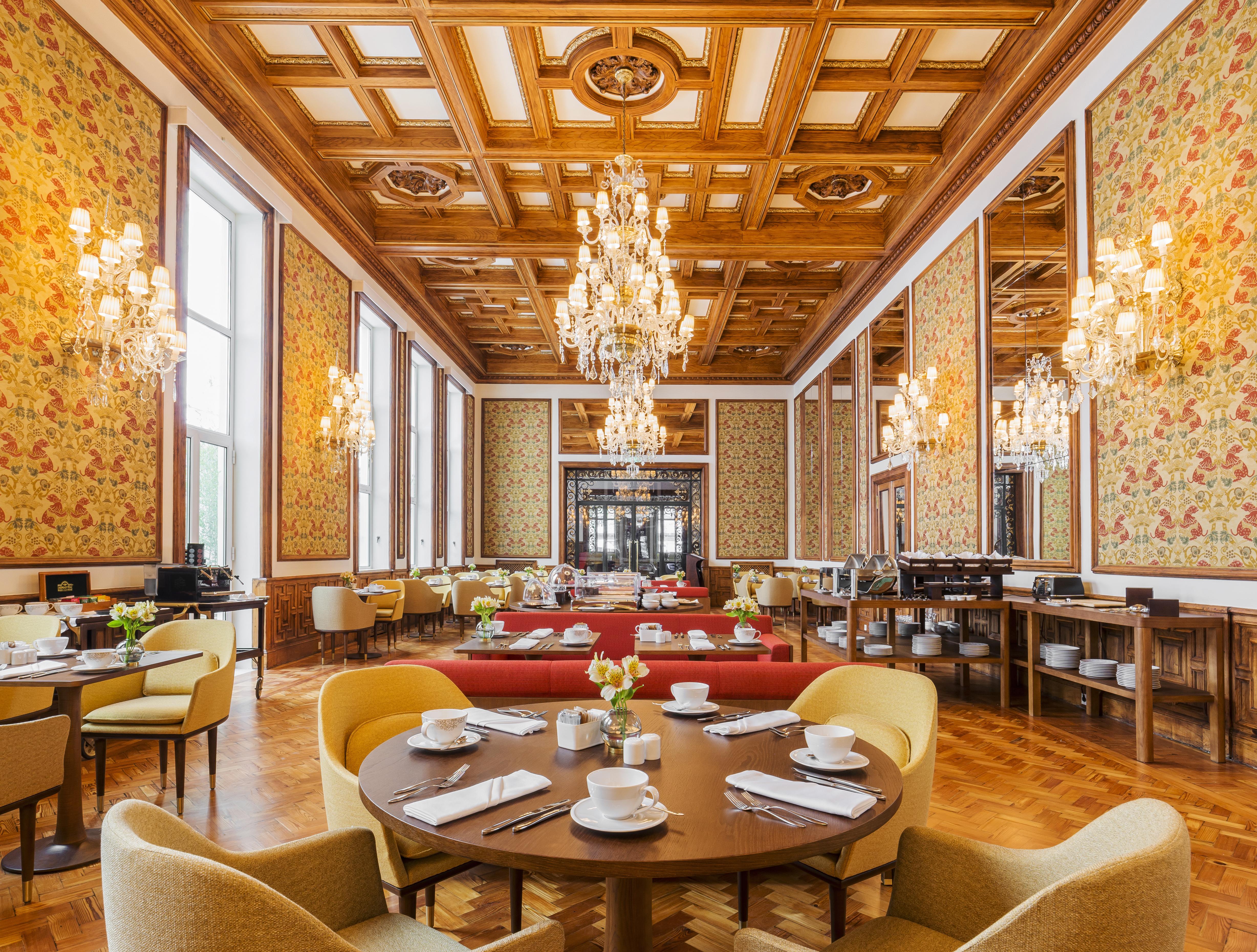 Hospes Infante Sagres Porto - Small Luxury Hotels Of The World Zewnętrze zdjęcie The restaurant