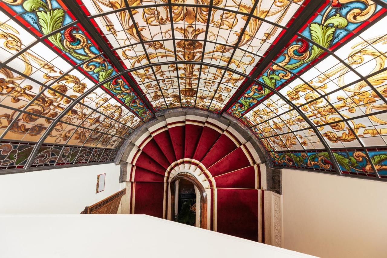 Hospes Infante Sagres Porto - Small Luxury Hotels Of The World Zewnętrze zdjęcie The staircase