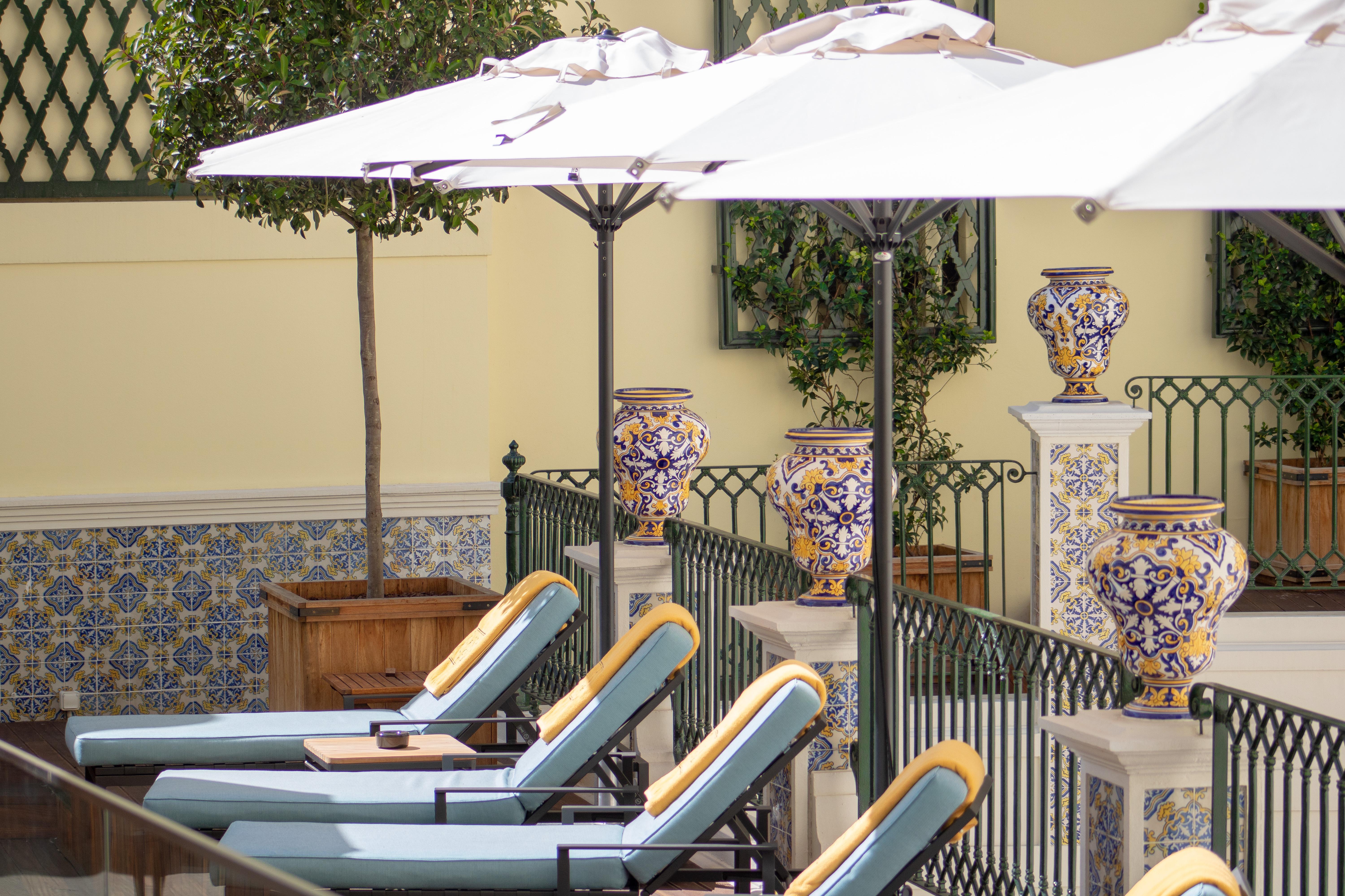 Hospes Infante Sagres Porto - Small Luxury Hotels Of The World Zewnętrze zdjęcie The pool at the Hotel