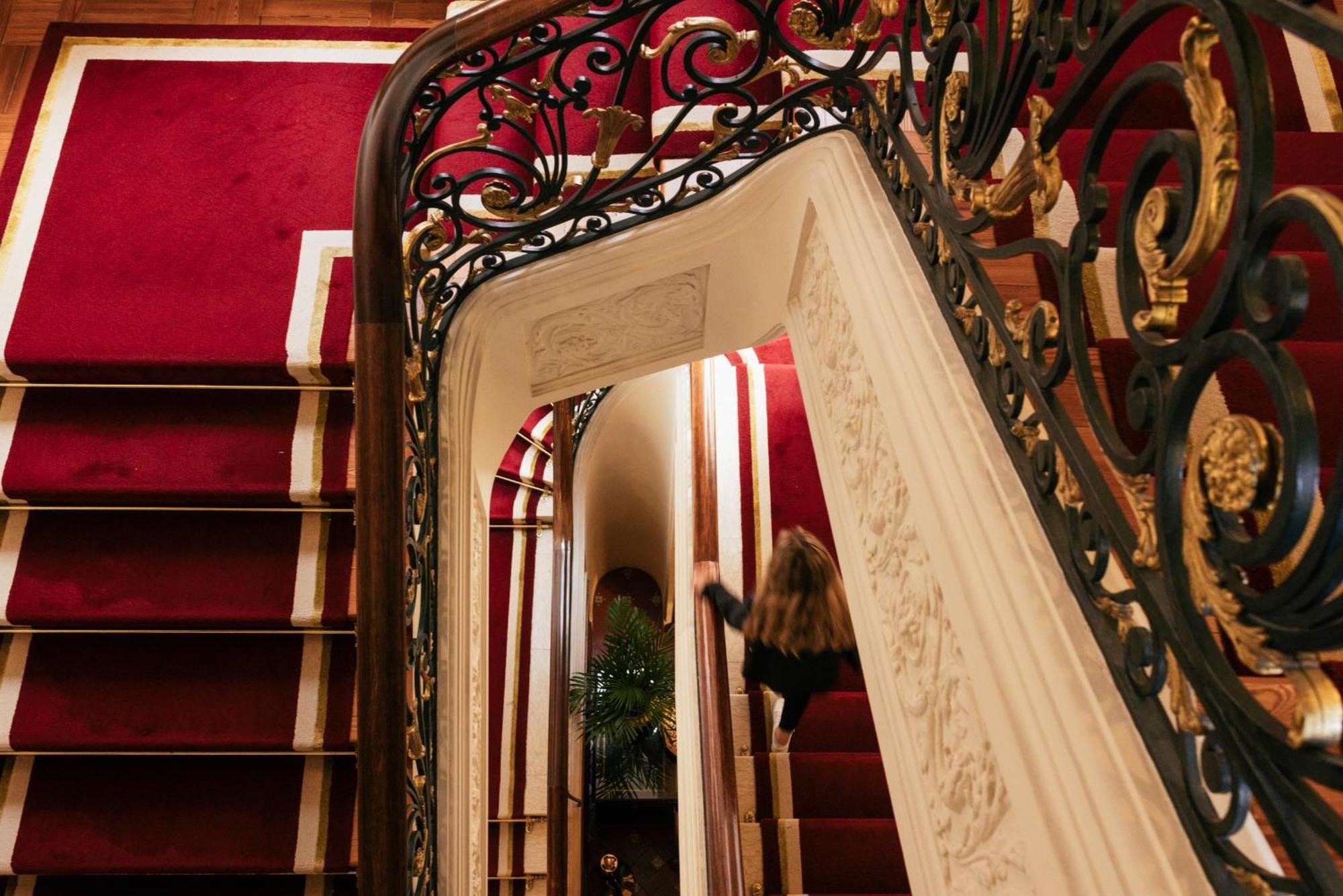 Hospes Infante Sagres Porto - Small Luxury Hotels Of The World Zewnętrze zdjęcie The staircase