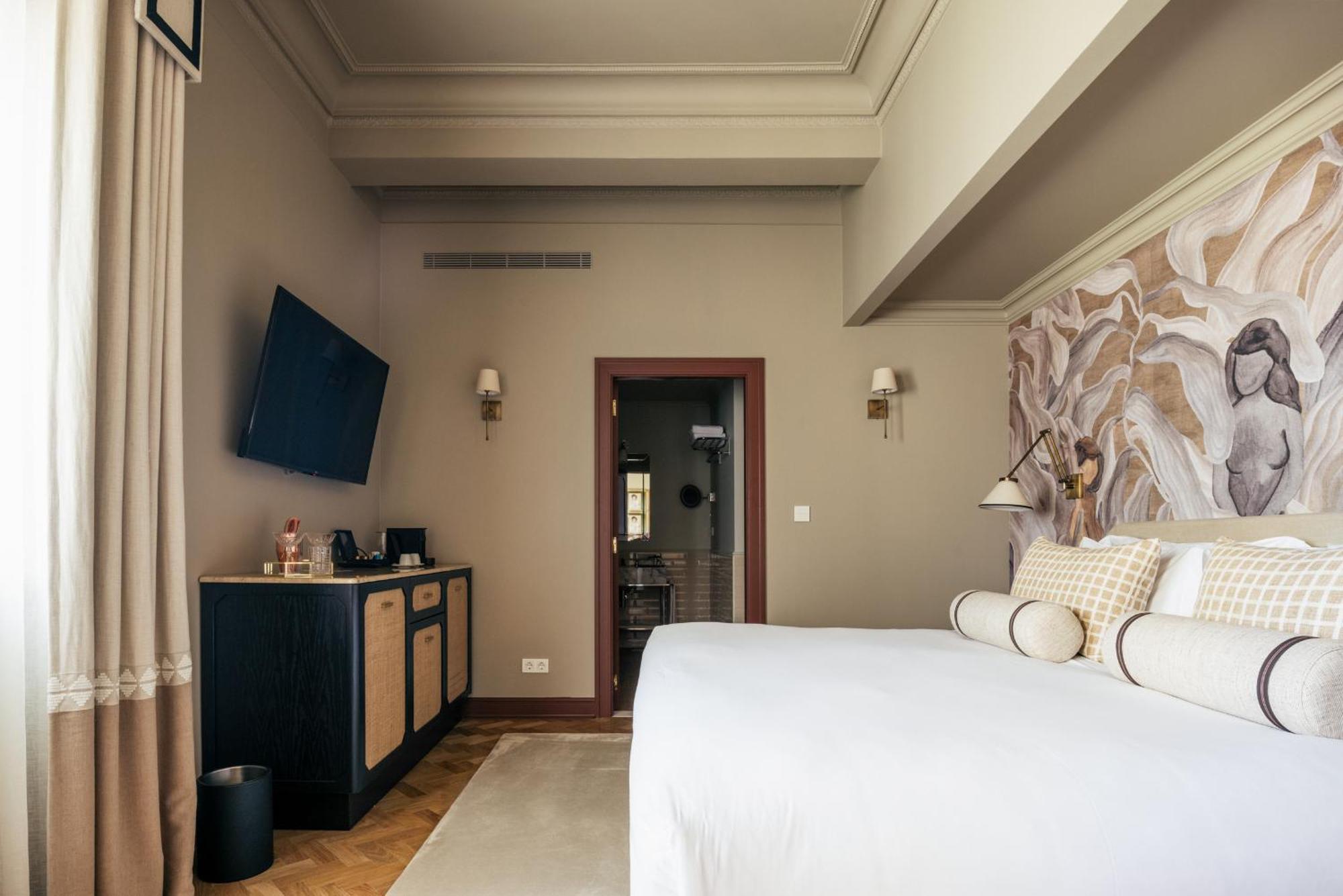 Hospes Infante Sagres Porto - Small Luxury Hotels Of The World Zewnętrze zdjęcie A room at the hotel