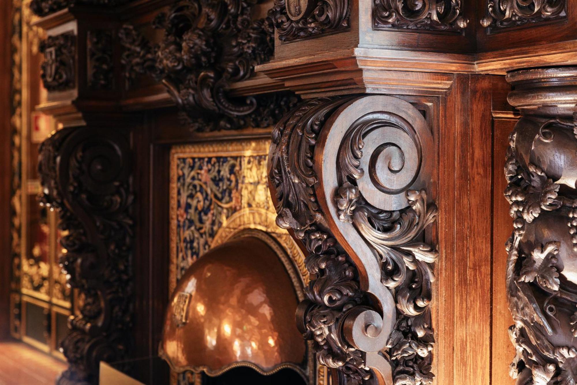 Hospes Infante Sagres Porto - Small Luxury Hotels Of The World Zewnętrze zdjęcie Detail of the organ