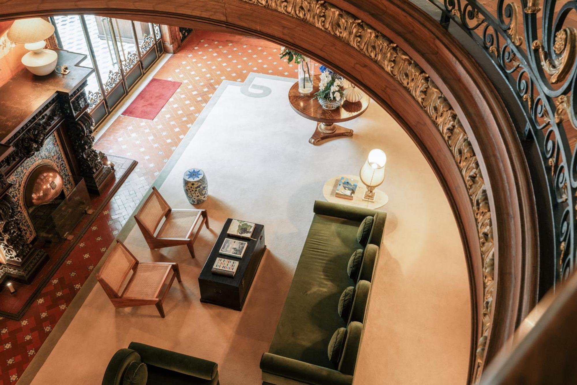Hospes Infante Sagres Porto - Small Luxury Hotels Of The World Zewnętrze zdjęcie The lobby of the hotel